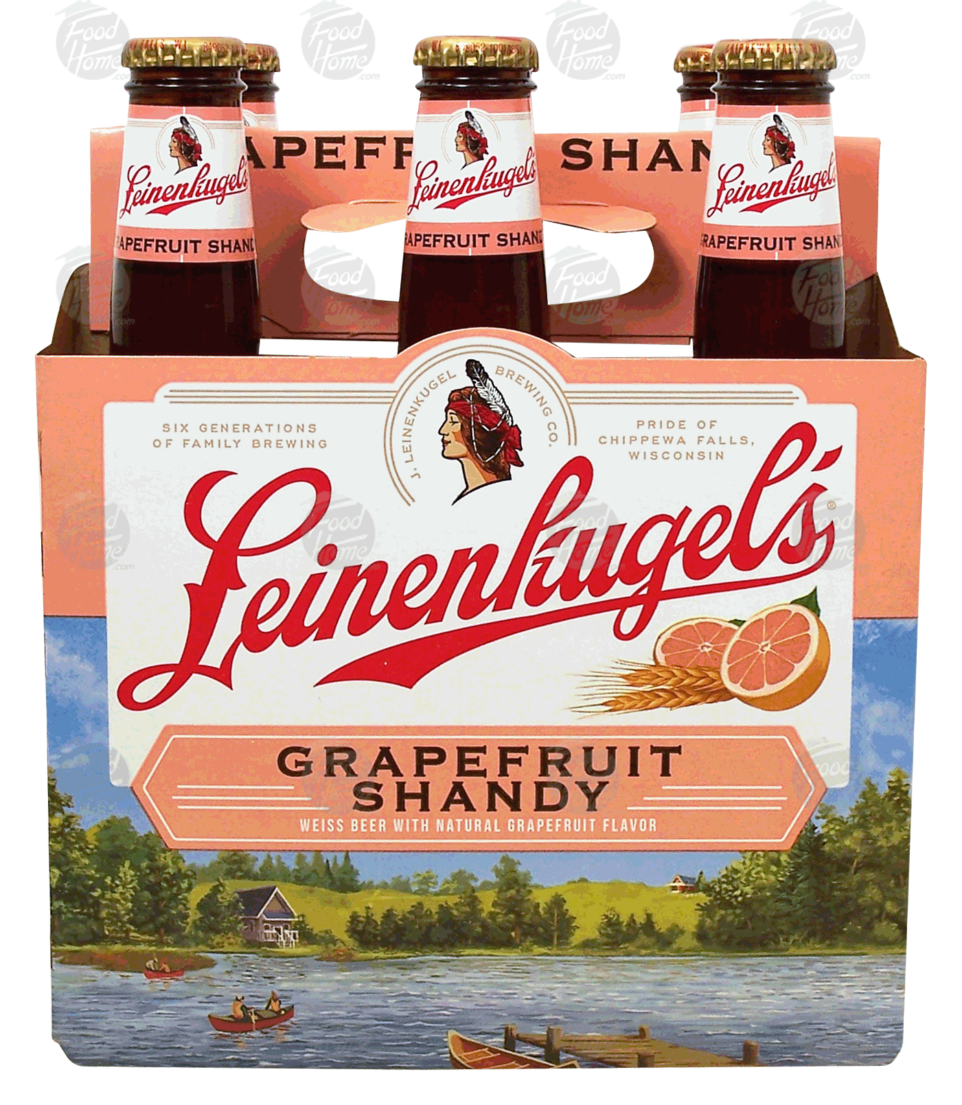 Leinenkugel's  grapefruit shandy weiss beer, 4.2% alc. by vol., 12-fl. oz. Full-Size Picture